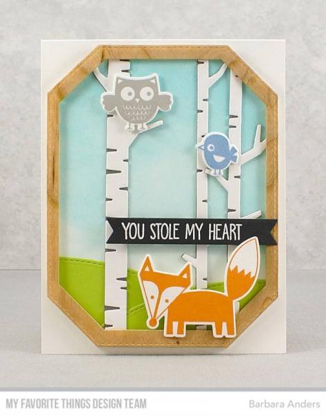 My Favorite Things Stempelset "Friendly Forest" Clear Stamp Set