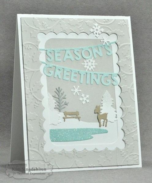 Taylored Expressions Embossing Folder "Holly"