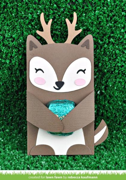 Lawn Fawn Craft Die - Woodland Critter Huggers