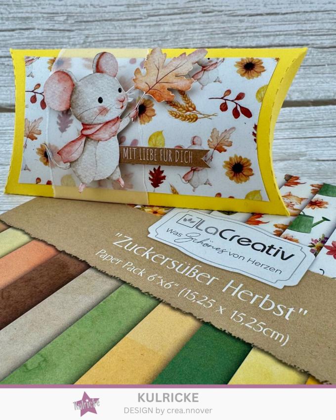 LaCreativ - Designpapier "Zuckersüßer Herbst" Paper Pack 6x6" - 24 Bogen