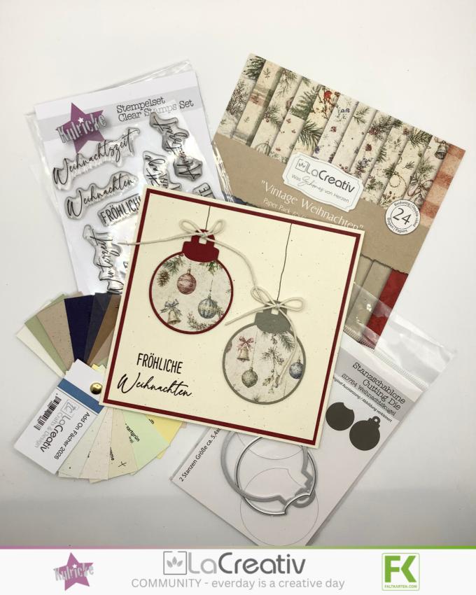 Kulricke Stanzschablone "Weihnachtskugel" Craft Die 