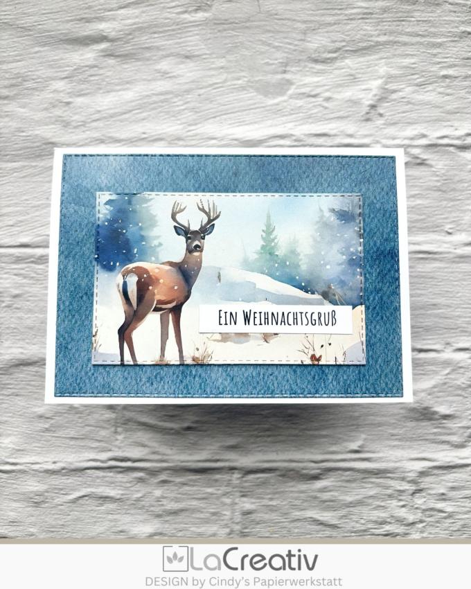 LaCreativ - Designpapier "Spaziergang im Winterwald" Paper Pack 6x6" - 24 Bogen