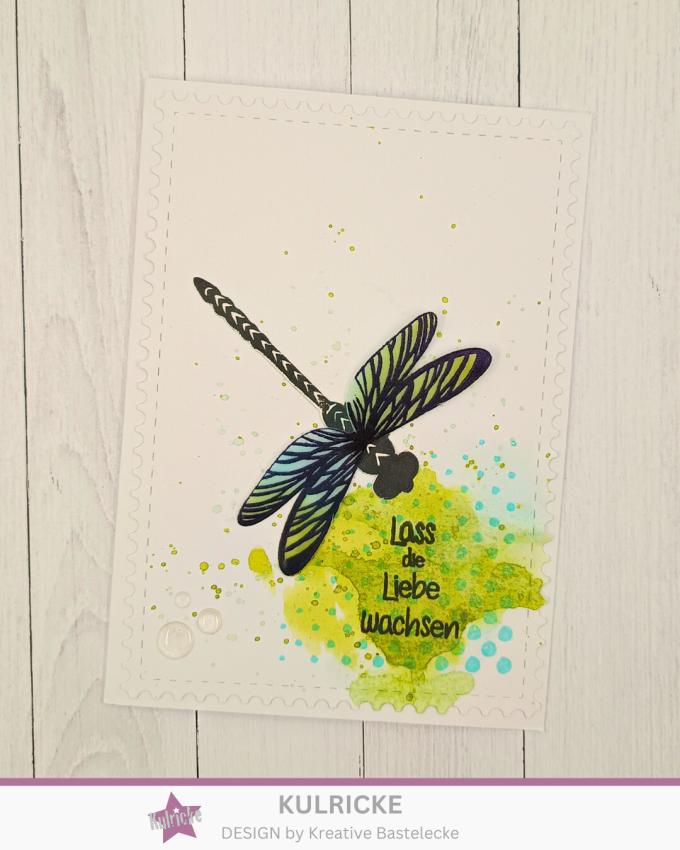 Kulricke Stempelset "Libellen" Clear Stamp