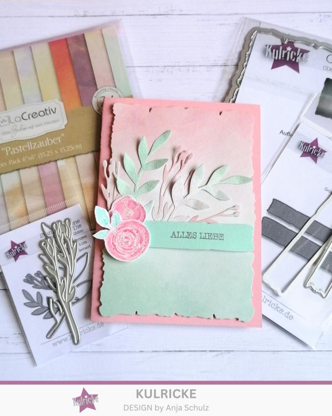 LaCreativ - Designpapier "Pastellzauber" Paper Pack 6x6" - 24 Bogen