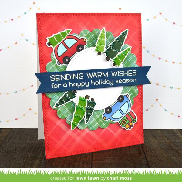Lawn Fawn Stempelset "Home For The Holidays" Clear Stamp