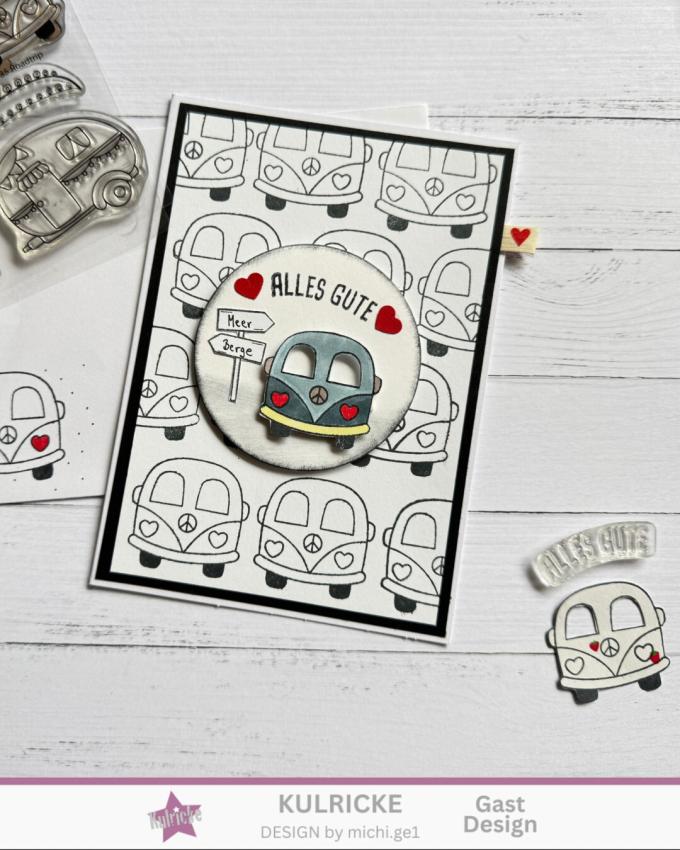 Kulricke Stempel "Roadtrip Clear Stamp