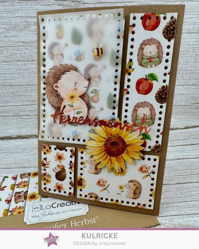 LaCreativ - Designpapier "Zuckersüßer Herbst" Paper Pack 6x6" - 24 Bogen