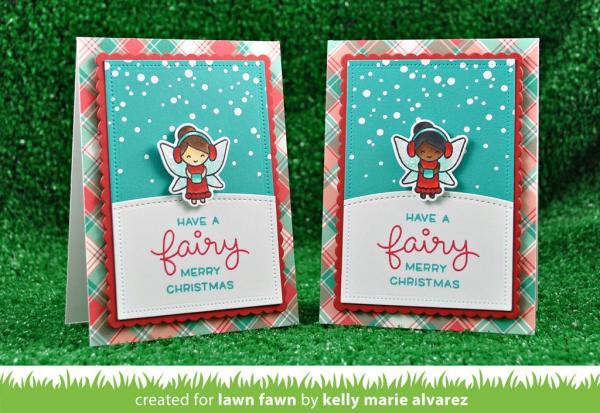 Lawn Fawn Stempelset "Frosty Fairy Friends" Clear Stamp