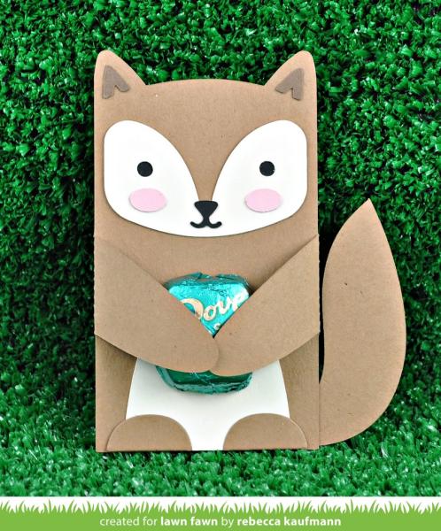 Lawn Fawn Craft Die - Woodland Critter Huggers