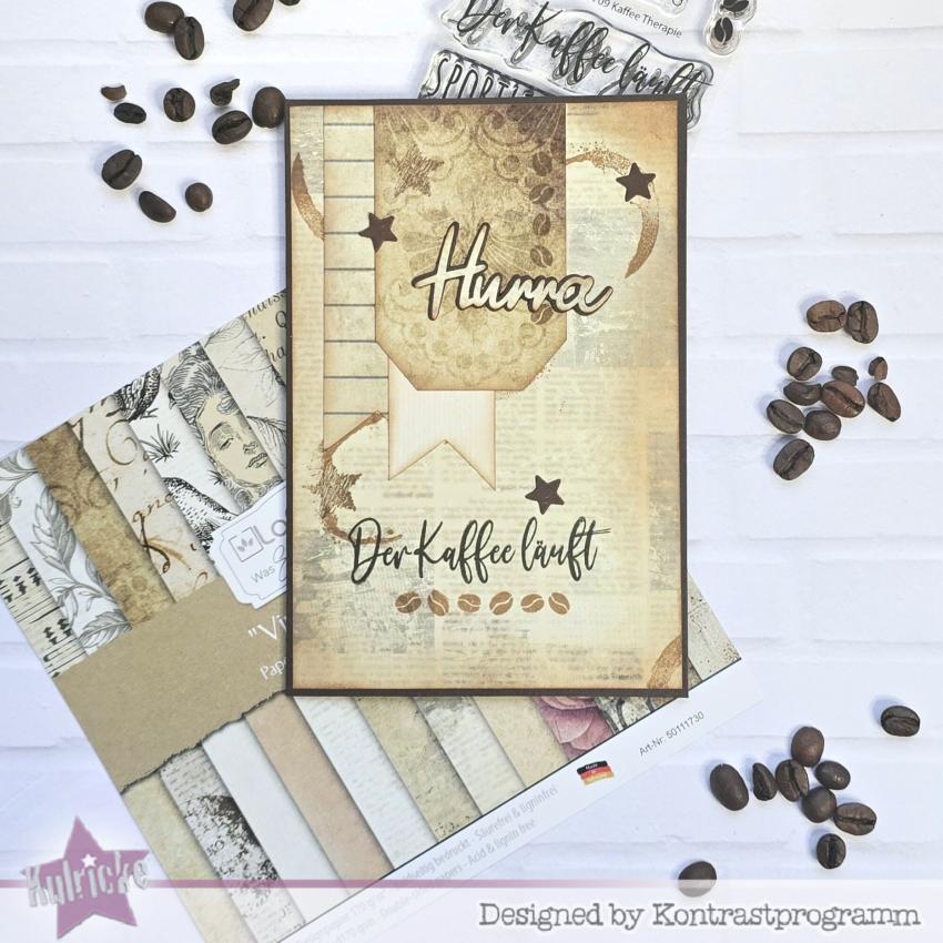LaCreativ - Designpapier "Vintage Charme" Paper Pack 6x6" - 24 Bogen