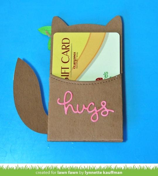Lawn Fawn Craft Die - Stitched Gift Card Pocket