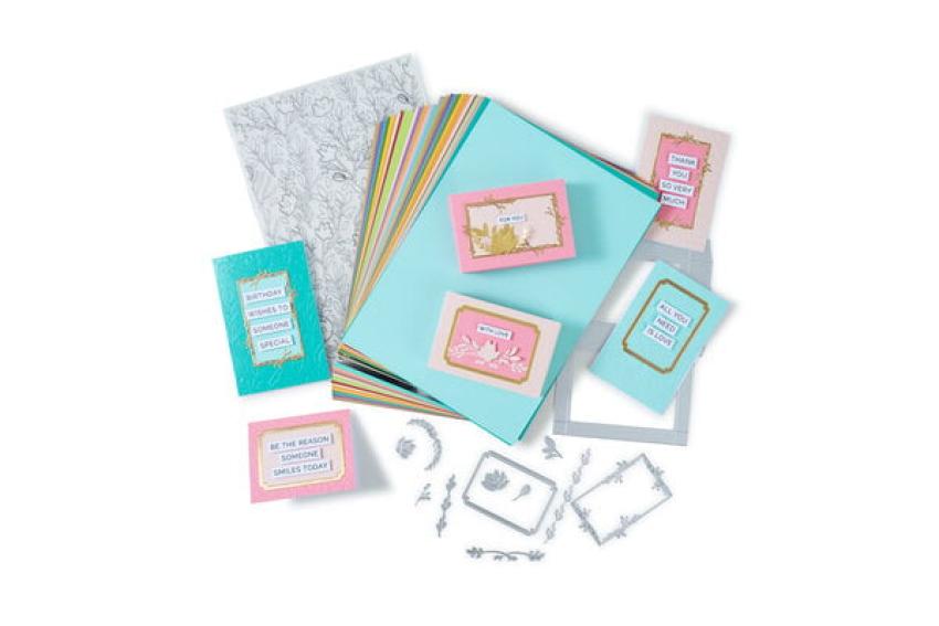 Sizzix - Big Shot Plus Starter Kit Stanz- und Prägemaschine DIN A4