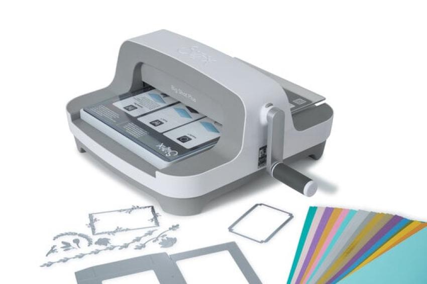 Sizzix - Big Shot Plus Starter Kit Stanz- und Prägemaschine DIN A4