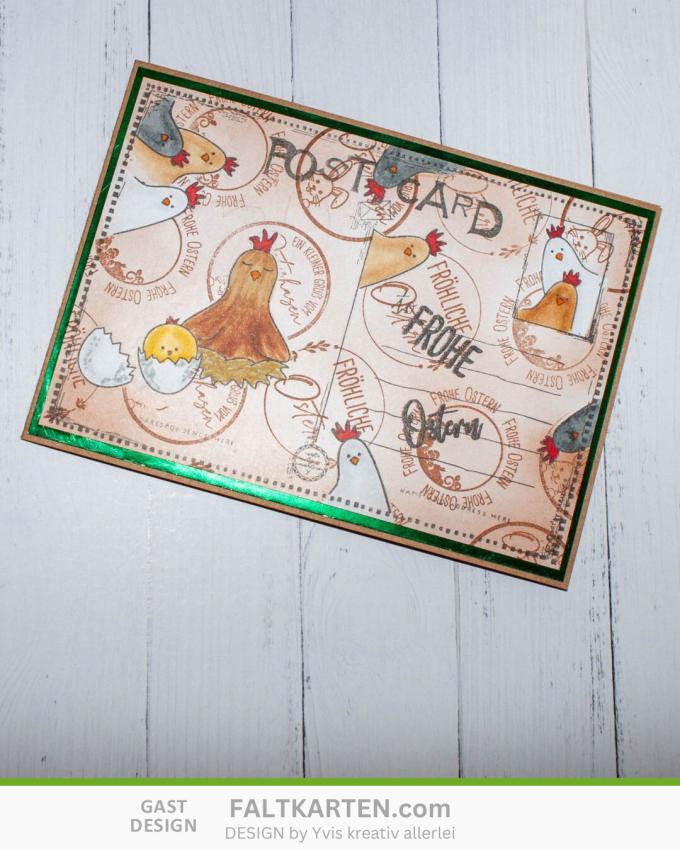 Kulricke Stempel "Hühnerglück" Clear Stamp