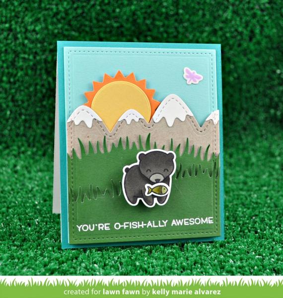 Lawn Fawn Stempelset "Dad + Me" Clear Stamp