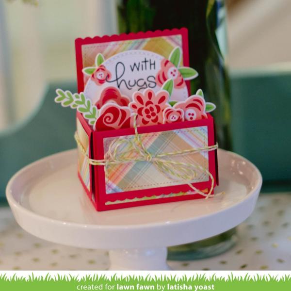 Lawn Fawn Stempelset "Fab Flowers" Clear Stamp