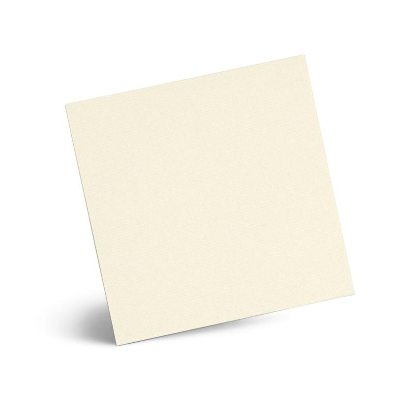 Karte - Einlegekarte 15x15 cm 220g/m² in struktur naturell