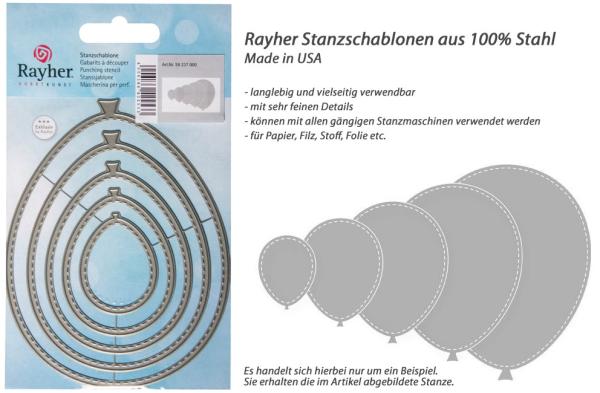 Rayher Stanzschablone (Dies) - Eine Kleinigkeit f. Dich