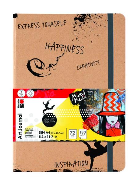 Marabu Art Journal Book Din A4 180g (72 Seiten)