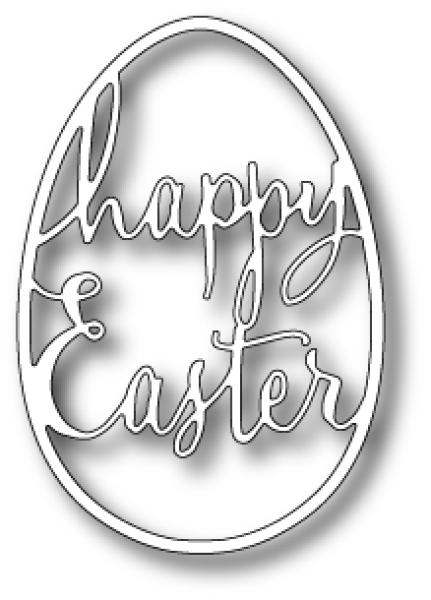 Memory Box Die - Happy Easter Egg 