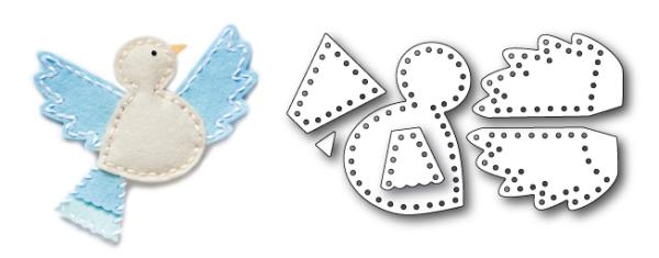 Memory Box Die - Plush Songbird