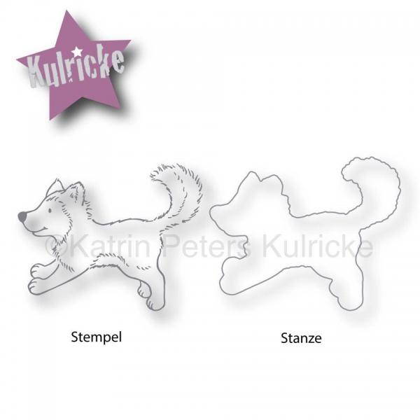 Kulricke Stempel & Stanzenset "Husky Balu"
