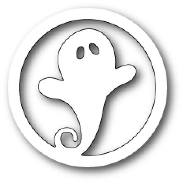 Memory Box Die - Swirly Ghost Circle
