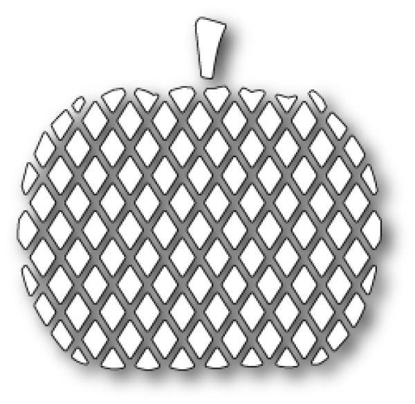Poppystamp Die - Carved Diamond Pumpkin