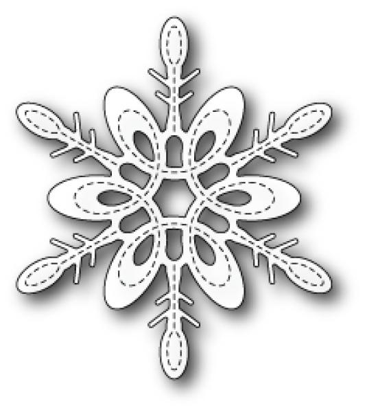 Poppystamp Die - Marais Snowflake