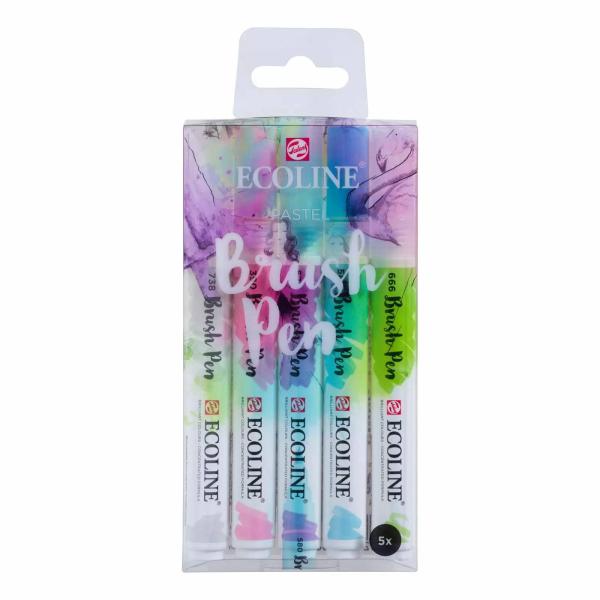 Talens Ecoline Brushpen Set x5 Pastel (11509901)