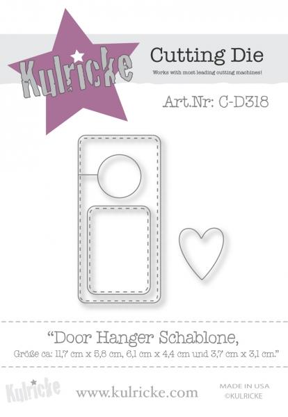 Kulricke Stanzschablone "Door Hanger"