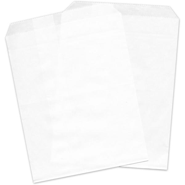 Papiertüten - Geschenktüten weiß 13x16,5cm 250 Stück