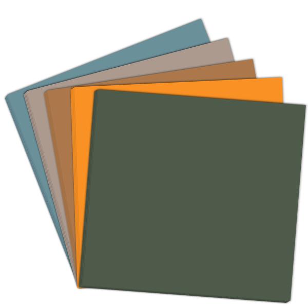 Herbstfreundschaft Farbkartonset 12x12