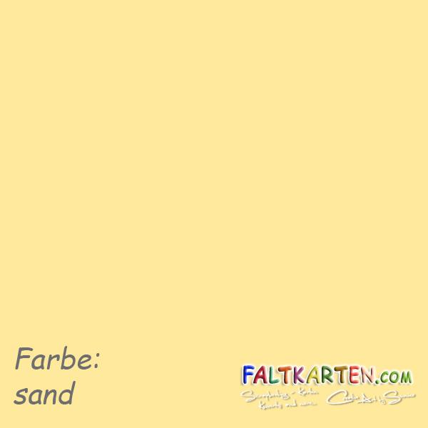 Tonpapier - Tonkarton 130g/m² 25 Bogen sand