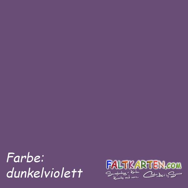 Tonpapier - Tonkarton 130g/m² 25 Bogen dunkelviolett