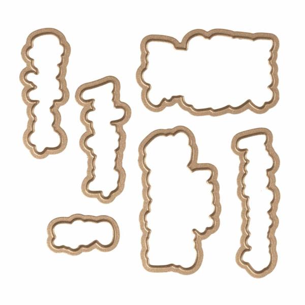 Spellbinders Stempel & Stanzset "Fancy"