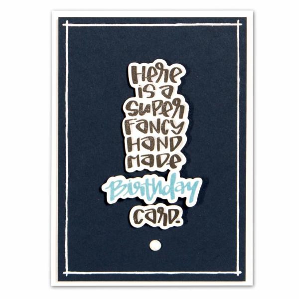 Spellbinders Stempel & Stanzset "Fancy"