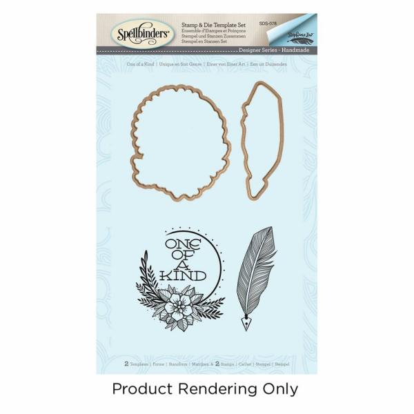 Spellbinders Stempel & Stanzset "One of a Kind"