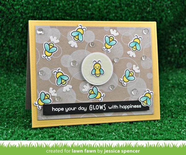 Lawn Fawn Stempelset "Little Fireflies" Clear Stamp