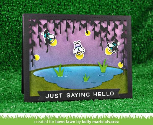 Lawn Fawn Stempelset "Little Fireflies" Clear Stamp