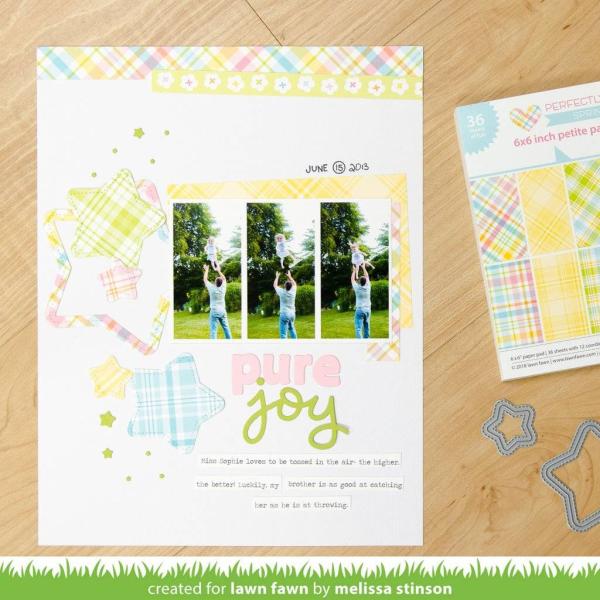 Lawn Fawn Craft Die - Stitched Star Frames