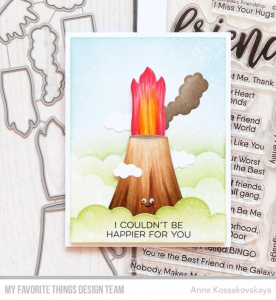 My Favorite Things Die-namics "Volcano" | Stanzschablone | Stanze | Craft Die