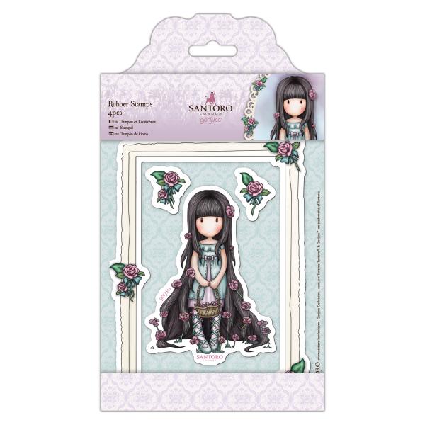 Gorjuss Santoro - Gummistempel - Rosie