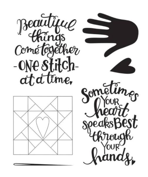Spellbinders Stempel "#handmade"