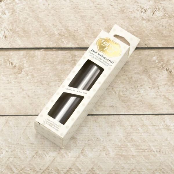 Couture Creations Heat Activated Foil Dark Grey Mirror Finish