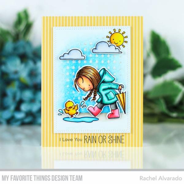 My Favorite Things Stempelset "Rain or Shine" Clear Stamp Set