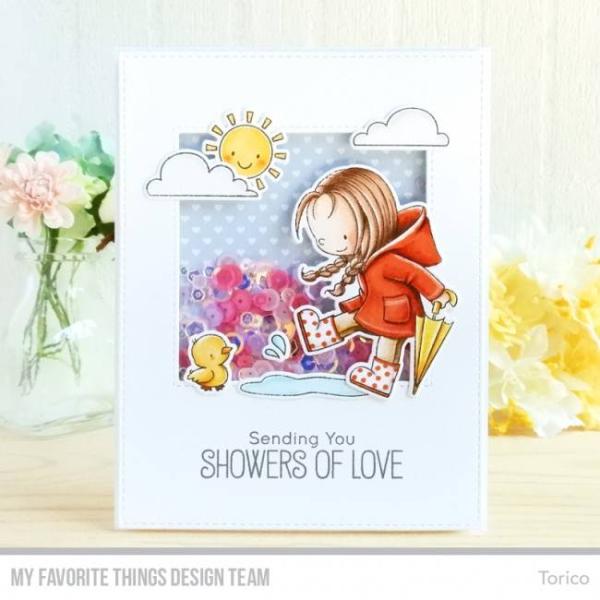My Favorite Things Stempelset "Rain or Shine" Clear Stamp Set