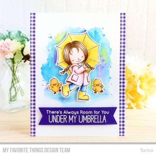 My Favorite Things Stempelset "Rain or Shine" Clear Stamp Set