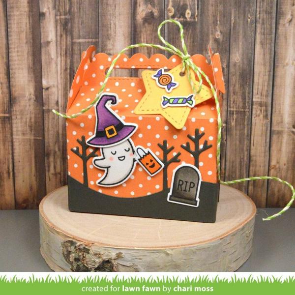 Lawn Fawn Craft Die - Scalloped Treat Box