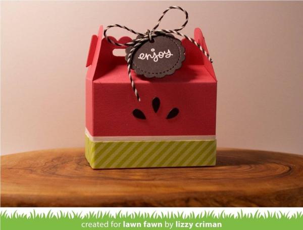 Lawn Fawn Craft Die - Scalloped Treat Box